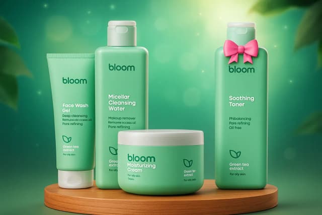 شادی پوست شما با محصولات برند بلوم
